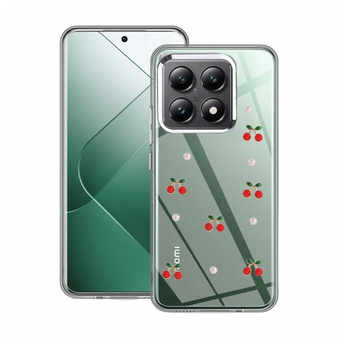 Newface Xiaomi Mi 14T Pro Fiyonk Desenli Kapak - Desen 9