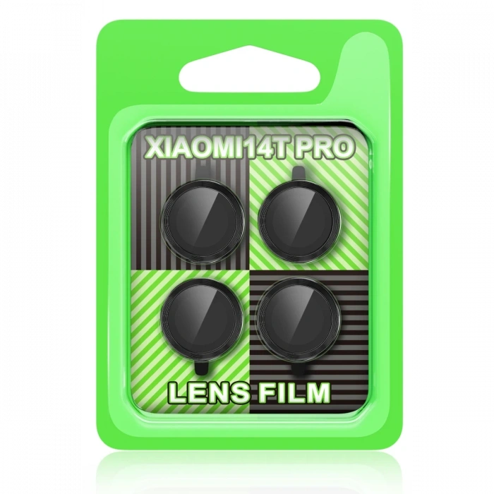 Newface Xiaomi Mi 14T Pro Raze Metal Kamera Lens - Siyah