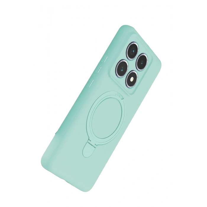 Newface Xiaomi Mi 14T Pro Regal Magsafe Standlı Kapak - Su Yeşili