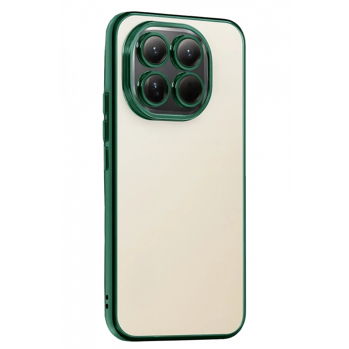 Newface Xiaomi Mi 15 Razer Lensli Silikon - Yeşil