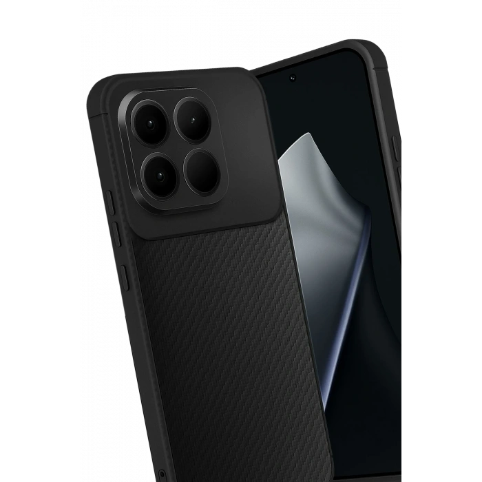 Newface Xiaomi Mi 15T Auto Focus Karbon Kapak - Siyah