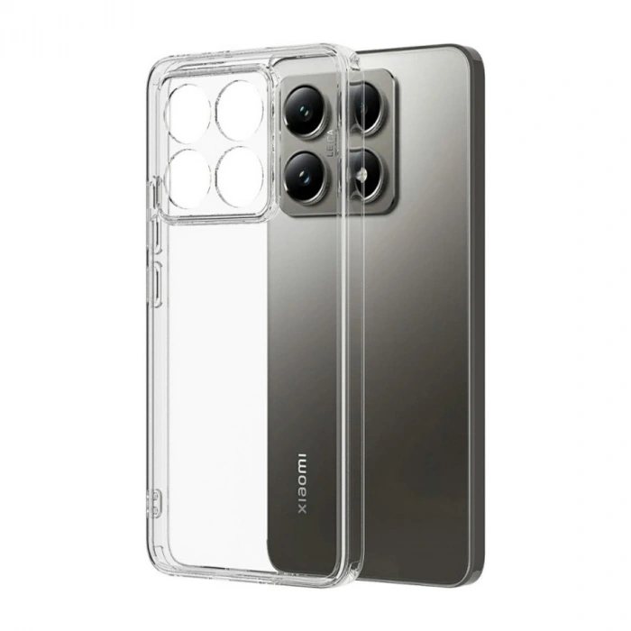 Newface Xiaomi Mi 15T Lüx Şeffaf Silikon - Şeffaf