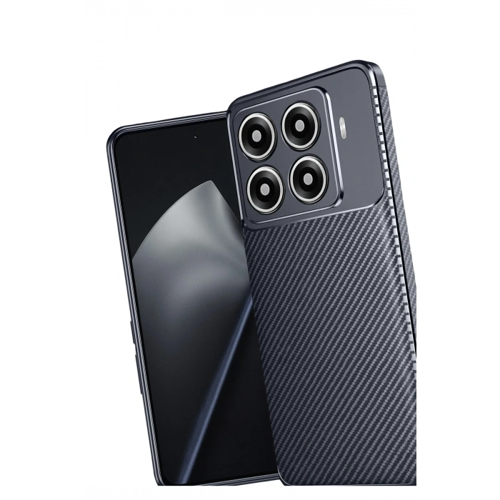 Newface Xiaomi Mi 15T Pro Auto Focus Karbon Kapak - Lacivert