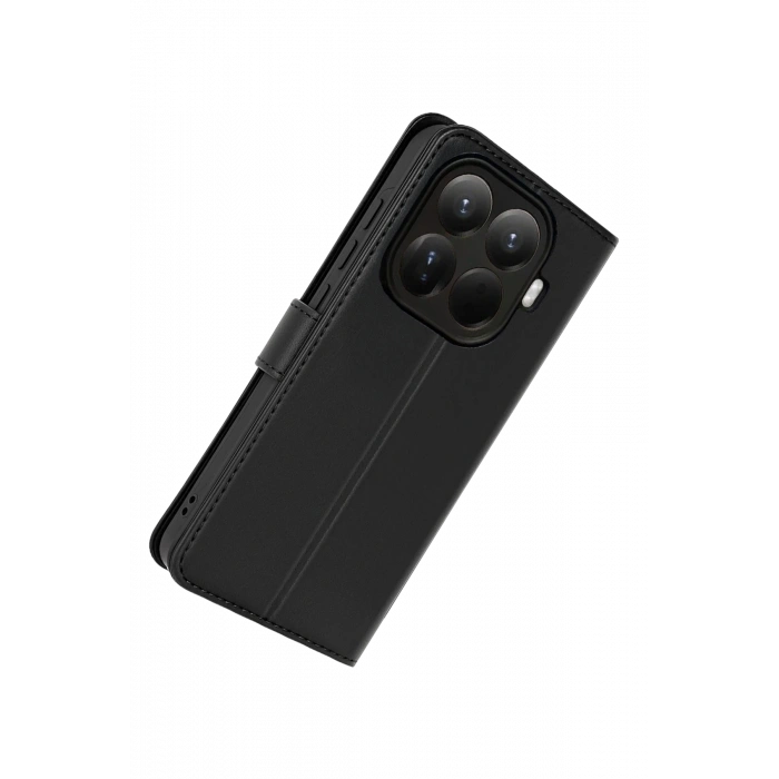 Newface Xiaomi Mi 15T Pro Trend S Plus Kapaklı Kılıf - Siyah