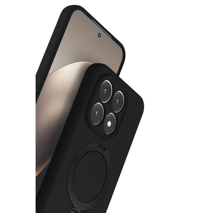 Newface Xiaomi Mi 15T Regal Magsafe Standlı Kapak - Siyah