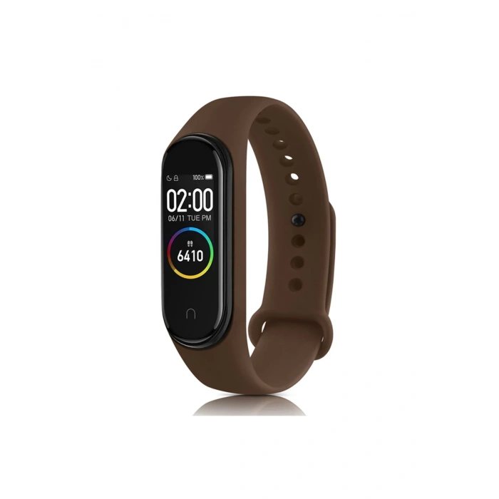 Newface Xiaomi Mi Band 4 Klasik Kordon - Kahverengi