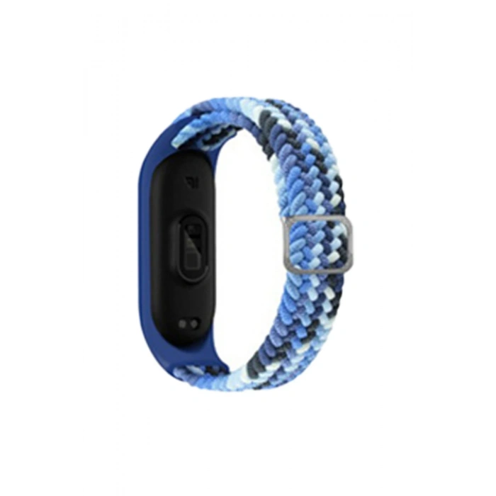 Newface Xiaomi Mi Band 6 Star Kordon - Lacivert-Mavi