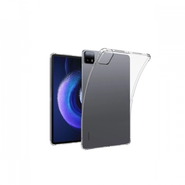 Newface Xiaomi Pad 6 Kılıf Anti Shock Tablet Silikon - Şeffaf