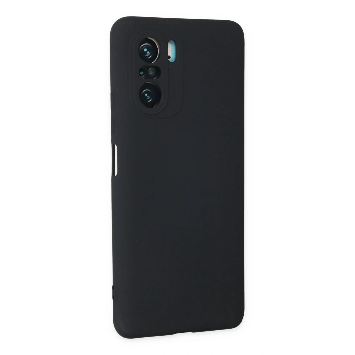 Newface Xiaomi Poco F3 Kılıf Nano içi Kadife Silikon - Lacivert