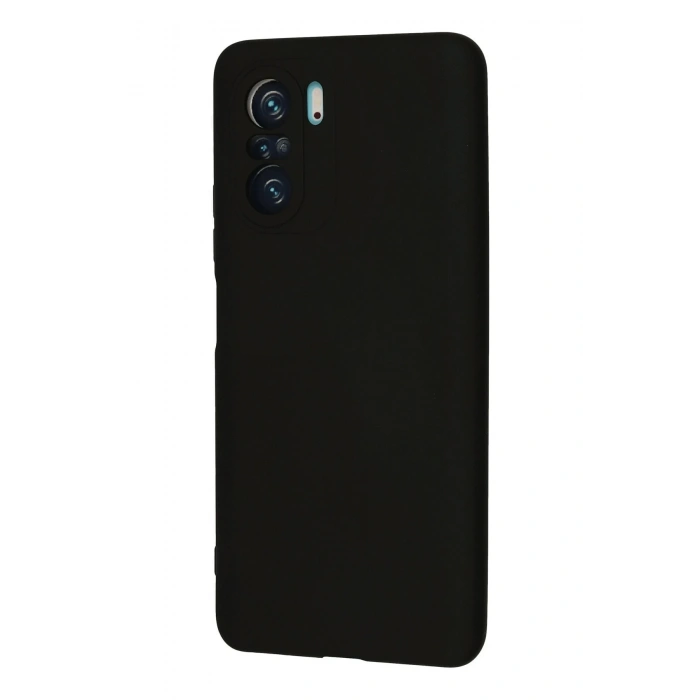 Newface Xiaomi Poco F3 Kılıf Nano içi Kadife Silikon - Siyah