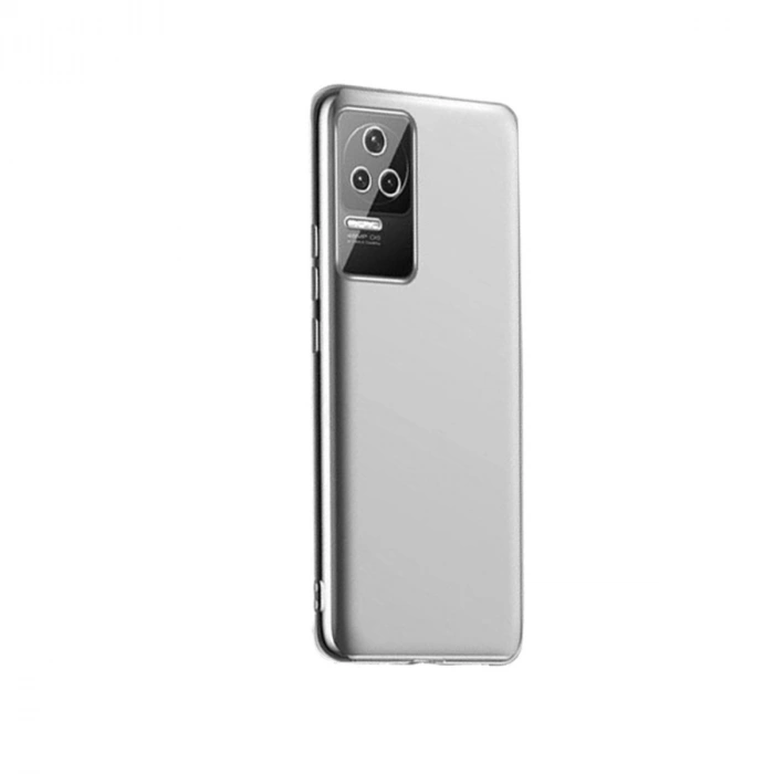 Newface Xiaomi Poco F4 Kılıf Lüx Şeffaf Silikon