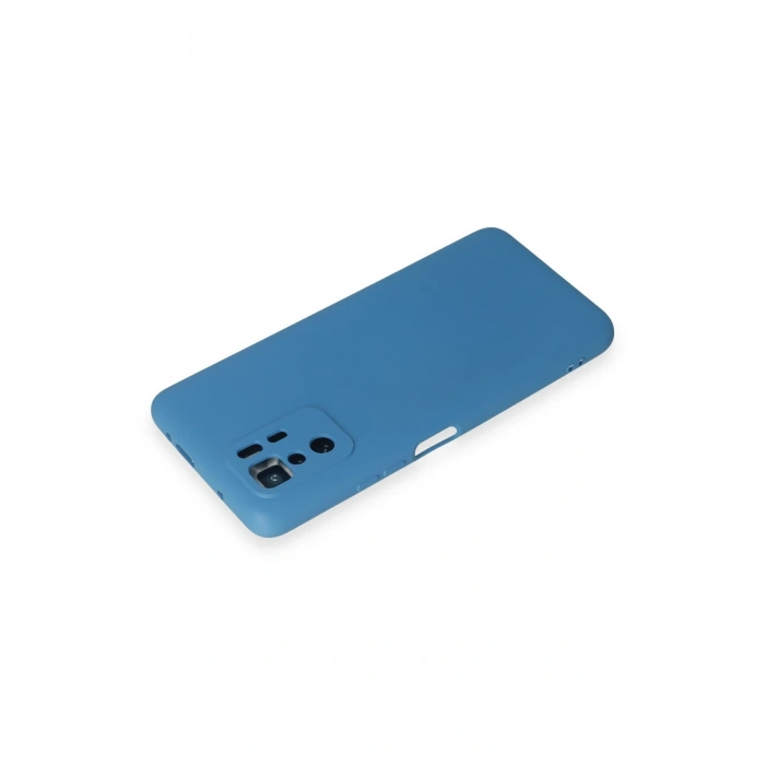 Newface Xiaomi Poco X3 GT Kılıf Nano içi Kadife Silikon - Mavi