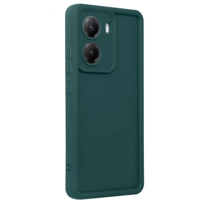 Newface Xiaomi Poco X7 Pro Viera Silikon - Koyu Yeşil