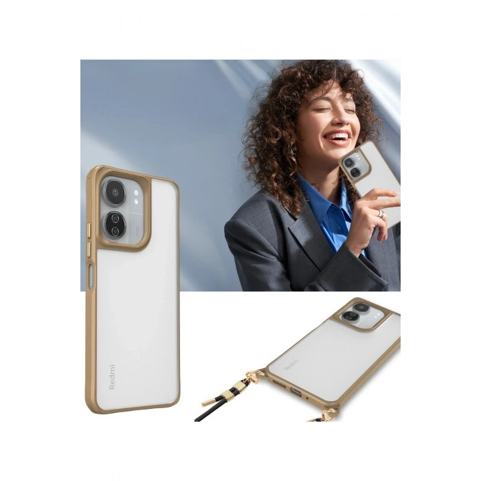 Newface Xiaomi Redmi 13C Kılıf Penta Silikon Kılıf - Titan Gri