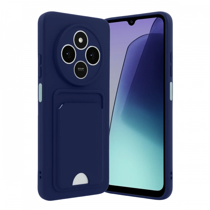 Newface Xiaomi Redmi 14C Kelvin Kartvizitli Silikon - Lacivert