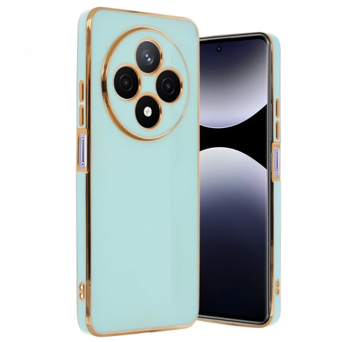 Newface Xiaomi Redmi 14C Kılıf Volet Silikon - Açık Yeşil