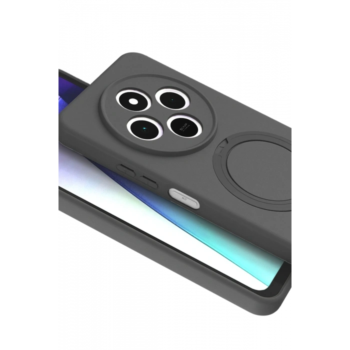 Newface Xiaomi Redmi 14C Regal Magsafe Standlı Kapak - Titan Gri