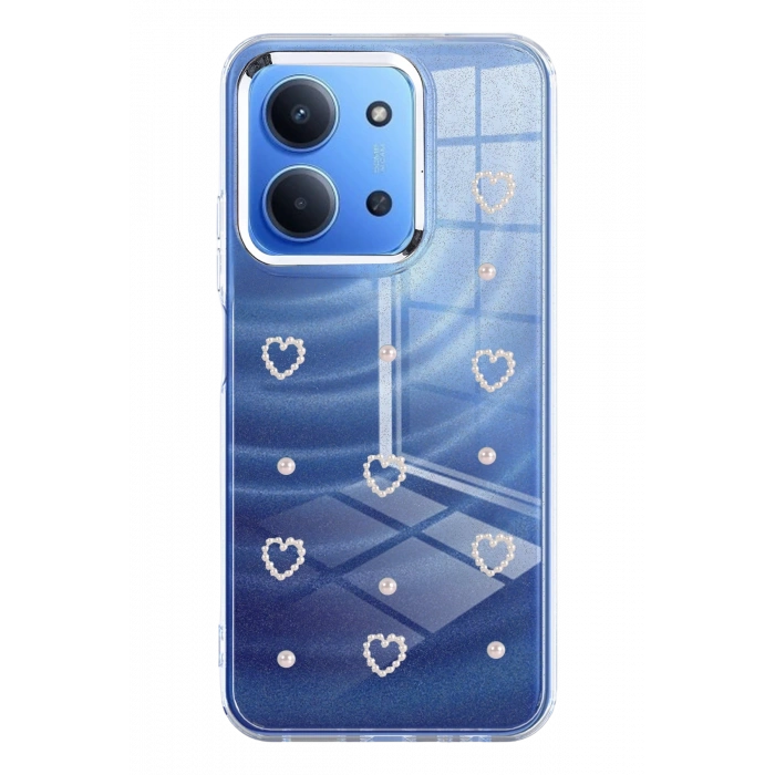 Newface Xiaomi Redmi 15C 4G Fiyonk Desenli Kapak - Desen 10