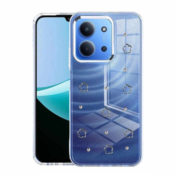 Newface Xiaomi Redmi 15C 4G Fiyonk Desenli Kapak - Desen 2