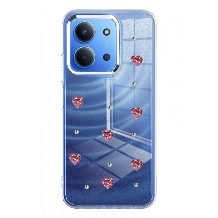 Newface Xiaomi Redmi 15C 4G Fiyonk Desenli Kapak - Desen 3