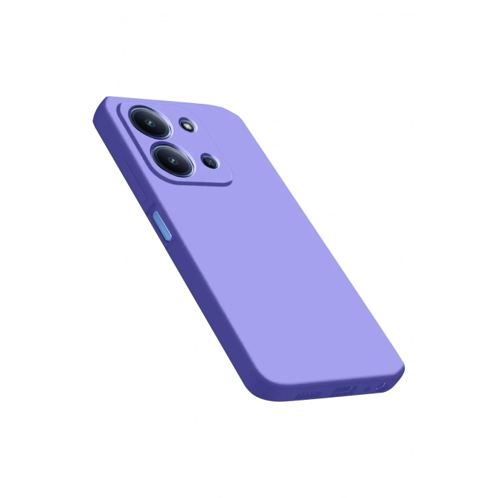 Newface Xiaomi Redmi 15C 4G Nano içi Kadife Silikon - Lila