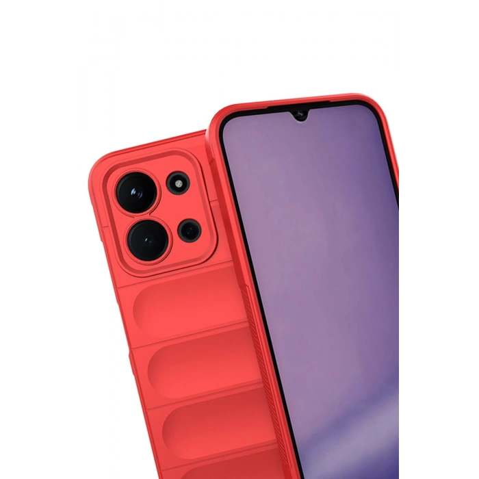 Newface Xiaomi Redmi 15C 4G Optimum Silikon - Kırmızı