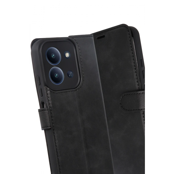 Newface Xiaomi Redmi 15C 4G Trend S Plus Kapaklı Kılıf - Siyah