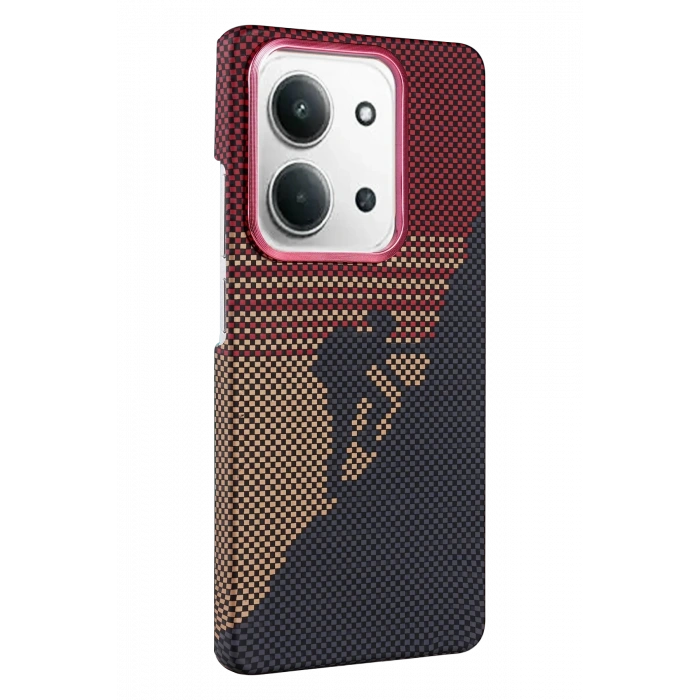 Newface Xiaomi Redmi 15C 4G Vega Magsafe Kapak - Kırmızı