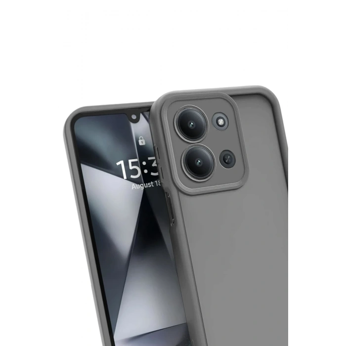 Newface Xiaomi Redmi 15C 4G Viera Silikon - Gri