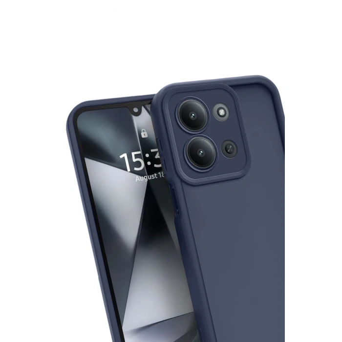 Newface Xiaomi Redmi 15C 4G Viera Silikon - Lacivert