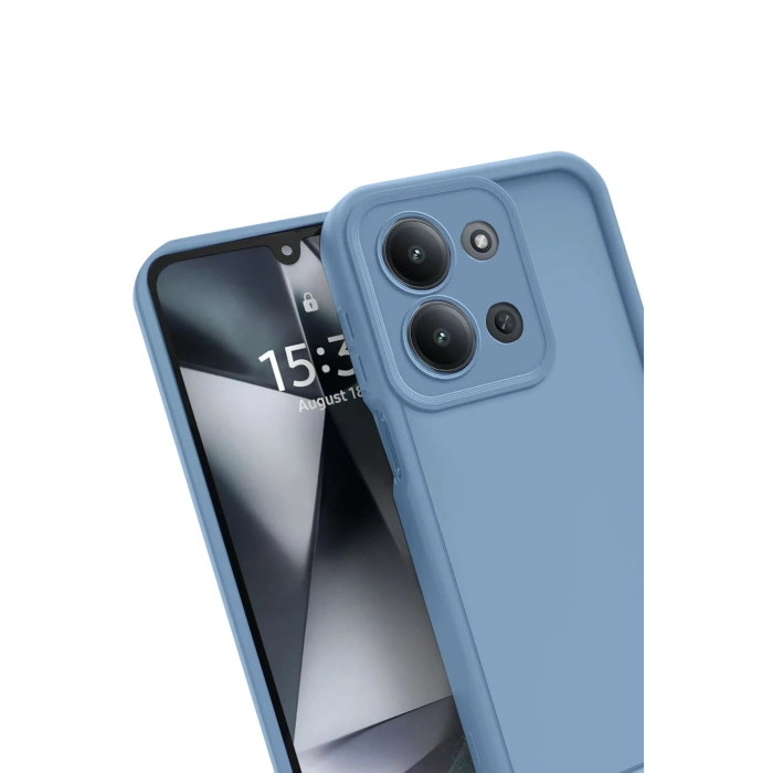 Newface Xiaomi Redmi 15C 4G Viera Silikon - Mavi