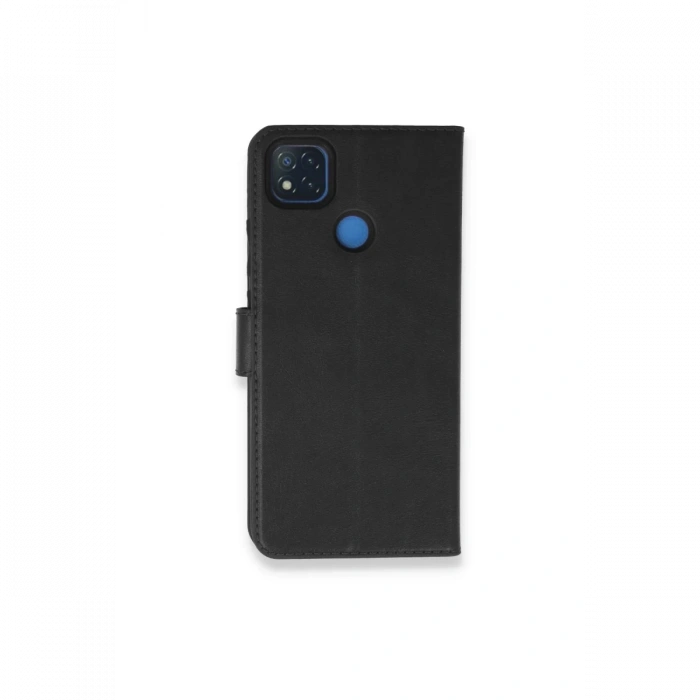 Newface Xiaomi Redmi 9C Kılıf Trend S Plus Kapaklı Kılıf - Siyah