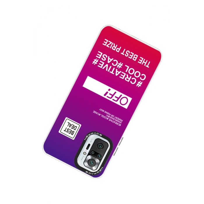 Newface Xiaomi Redmi Note 10 Pro Kılıf Estoril Desenli Kapak - Estoril - 9