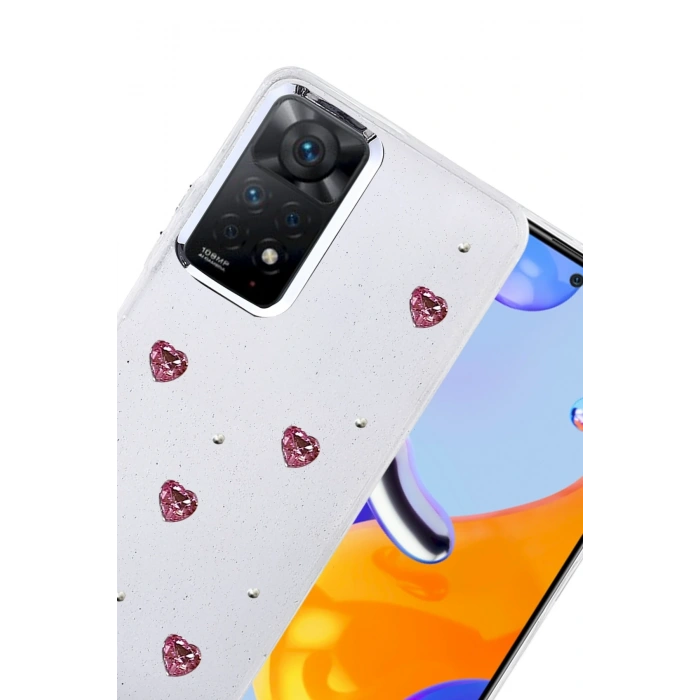 Newface Xiaomi Redmi Note 11 Pro Fiyonk Desenli Kapak - Desen 3