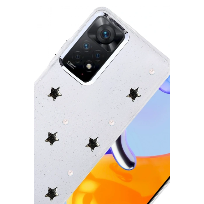 Newface Xiaomi Redmi Note 11 Pro Fiyonk Desenli Kapak - Desen 7