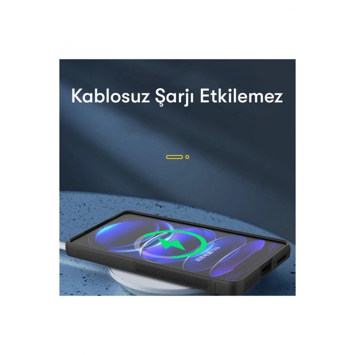 Newface Xiaomi Redmi Note 12 4G Kılıf Optimum Silikon - Kırmızı