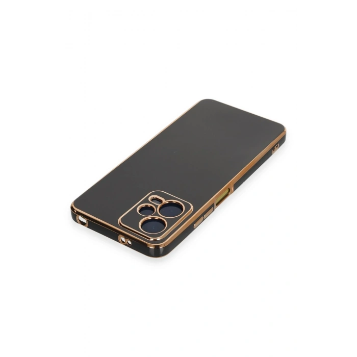 Newface Xiaomi Redmi Note 12 Pro 5G Kılıf Volet Silikon - Siyah