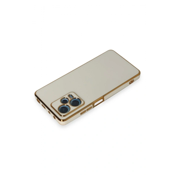 Newface Xiaomi Redmi Note 12 Pro Plus Kılıf Volet Silikon - Beyaz