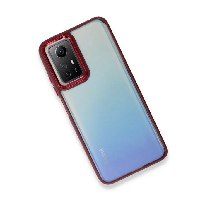 Newface Xiaomi Redmi Note 12S Kılıf Dora Kapak - Kırmızı