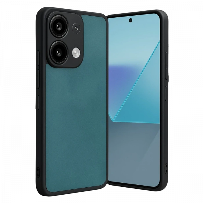 Newface Xiaomi Redmi Note 13 Pro 4G Kılıf Aras Deri Kapak - Açık Yeşil