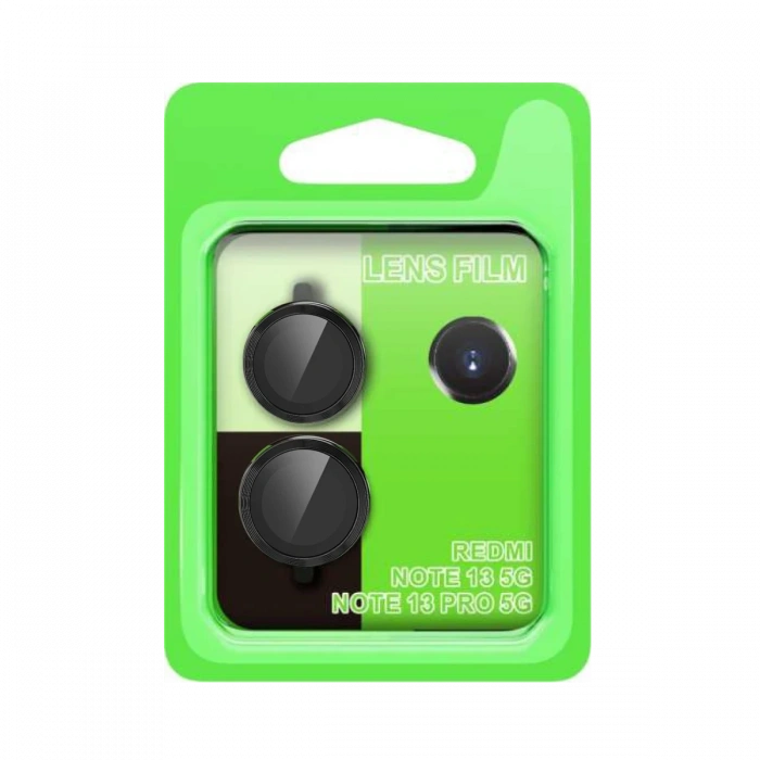 Newface Xiaomi Redmi Note 13 Pro 5G Raze Metal Kamera Lens - Siyah