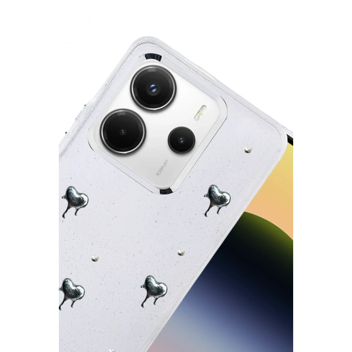 Newface Xiaomi Redmi Note 14 4G Fiyonk Desenli Kapak - Desen 1