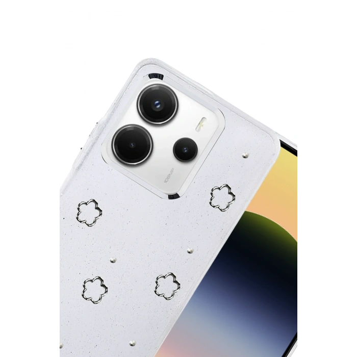 Newface Xiaomi Redmi Note 14 4G Fiyonk Desenli Kapak - Desen 2