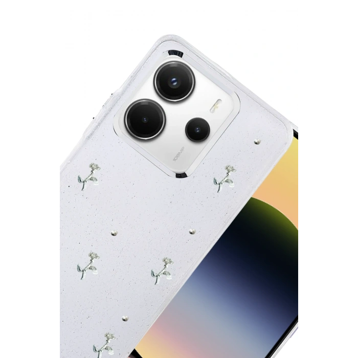 Newface Xiaomi Redmi Note 14 4G Fiyonk Desenli Kapak - Desen 4