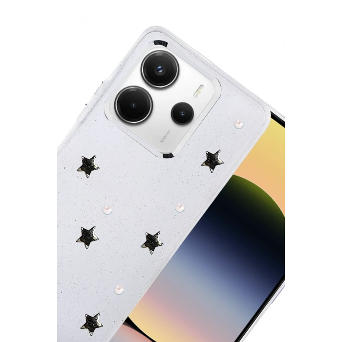 Newface Xiaomi Redmi Note 14 4G Fiyonk Desenli Kapak - Desen 7