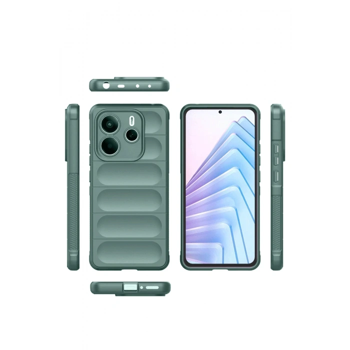 Newface Xiaomi Redmi Note 14 4G Kılıf Optimum Silikon - Siyah