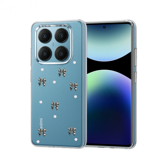 Newface Xiaomi Redmi Note 14 Pro 4G Fiyonk Desenli Kapak - Desen 8