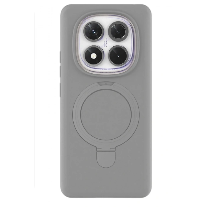 Newface Xiaomi Redmi Note 14 Pro 4G Regal Magsafe Standlı Kapak - Titan Gri