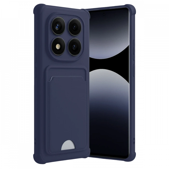 Newface Xiaomi Redmi Note 14 Pro Plus Kelvin Kartvizitli Silikon - Lacivert