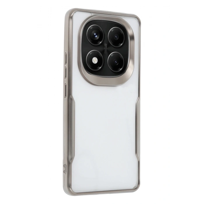 Newface Xiaomi Redmi Note 14 Pro Plus Kılıf Boyi Silikon Kapak - Titan Gri